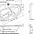 Акриловая ванна с гидромассажем Ravak Rosa I 160x105х45 L/R