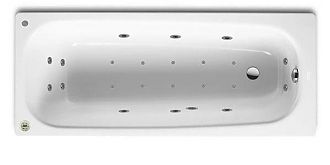 Ванна чугунная с гидромассажем Aqualux Zya 150x70х42
