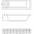 Ванна акриловая С-bath Semela 170x75x42