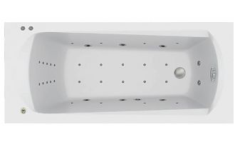 Ванна акриловая с гидромассажем С-bath Clio 120x70x40