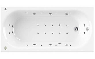 Ванна акриловая с гидромассажем Cezares Piave 150х70x39