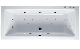 Ванна акриловая с гидромассажем джакузи Riho Lusso 170х75х47