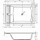 Ванна акриловая Riho Savona 190х130х48