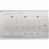 Акриловая ванна с гидромассажем Vagnerplast Hera 180x80x43