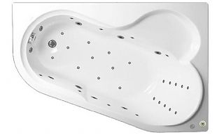 Акриловая ванна Vagnerplast Selena 147x100x43 R