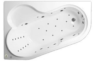 Акриловая ванна Vagnerplast Selena 147x100x43 L