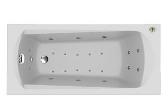 Ванна акриловая с гидромассажем джакузи Relisan Tamiza 160x70х46