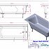 Ванна мраморная Астра-Форм НЬЮ-ФОРМ 180х80х46