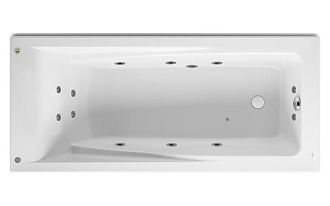 Ванна акриловая с гидромассажем Roca Hall 170х75х42