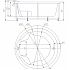 Ванна акриловая с гидромассажем Акватек Аура 180x180х58