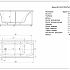 Ванна акриловая с гидромассажем Акватек Альфа 140x70x51