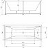 Акриловая ванна Акватек Феникс 160x75x45