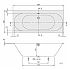 Ванна квариловая Villeroy Boch Oberon 2.0 180x80х47 