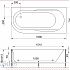 Гидромассажная ванна Royal Bath Azur 170x80 (Левая)