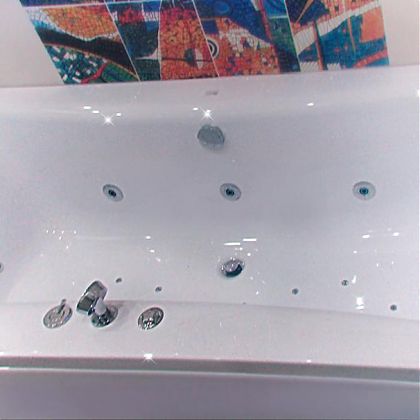 Ванна акриловая с гидромассажем джакузи Relisan Loara 180х80х50