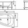 Акриловая ванна Kolpa-San CHAD 170х120x48 (L и R)