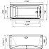 Акриловая ванна Radomir Агата 150х70х47