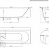 Ванна из искусственного камня Salini ORNELLA S-Sense 170x70х46 (глянцевая)