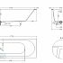 Ванна из искусственного камня Salini ORNELLA KIT S-Stone 170x70х46 (глянцевая)