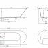 Ванна из искусственного камня Salini ORNELLA S-Sense 170x80х47 (глянцевая)