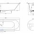 Ванна из искусственного камня Salini ORNELLA KIT S-Stone 180x80х47 (матовая)