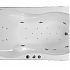 Ванна акриловая с гидромассажем Aquanet Grenada 170х80x46