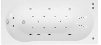 Акриловая ванна Aquanet Light 160x70х38