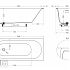 Ванна из искусственного камня Salini ORNELLA KIT S-Sense 160x70х39 (глянцевая)