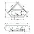 Акриловая ванна с гидромассажем VAGNERPLAST CAVALLO CORNER 140x140