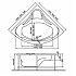 Ванна акриловая с гидромассажем джакузи Relisan Mira 140х140x46