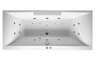 Ванна акриловая с гидромассажем Vayer Casoli 170x75х41