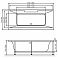 Ванна акриловая Vayer Casoli 180x80х44