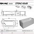 Гидромассажная ванна Kolpa San String 180x80x46
