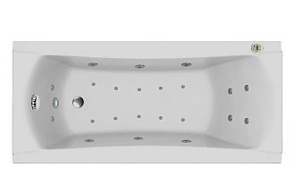Ванна акриловая с гидромассажем джакузи Relisan Loara 180х80х50